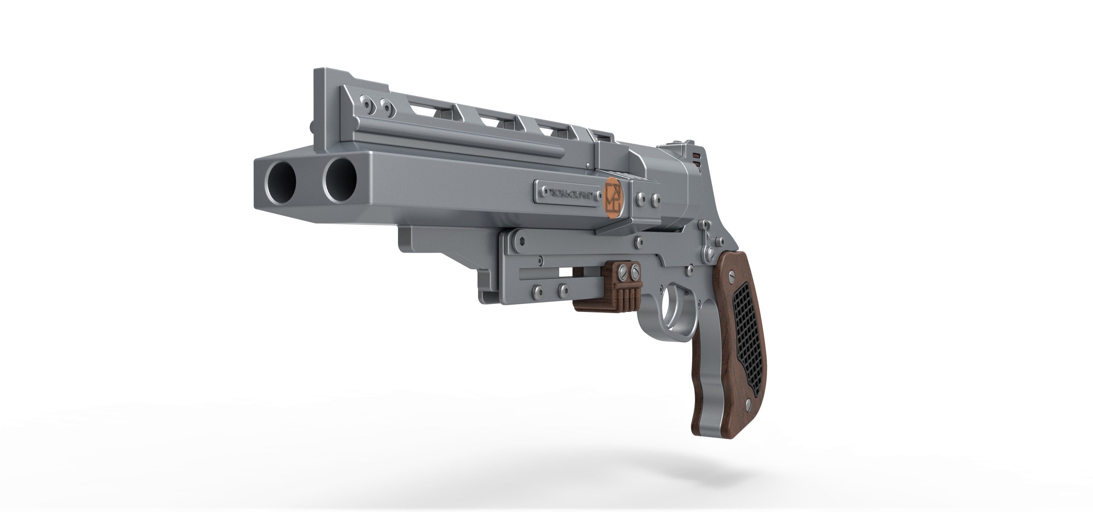 Tobias Beckett Blaster RSKF-44 from Solo A Star Wars story 3D model_4