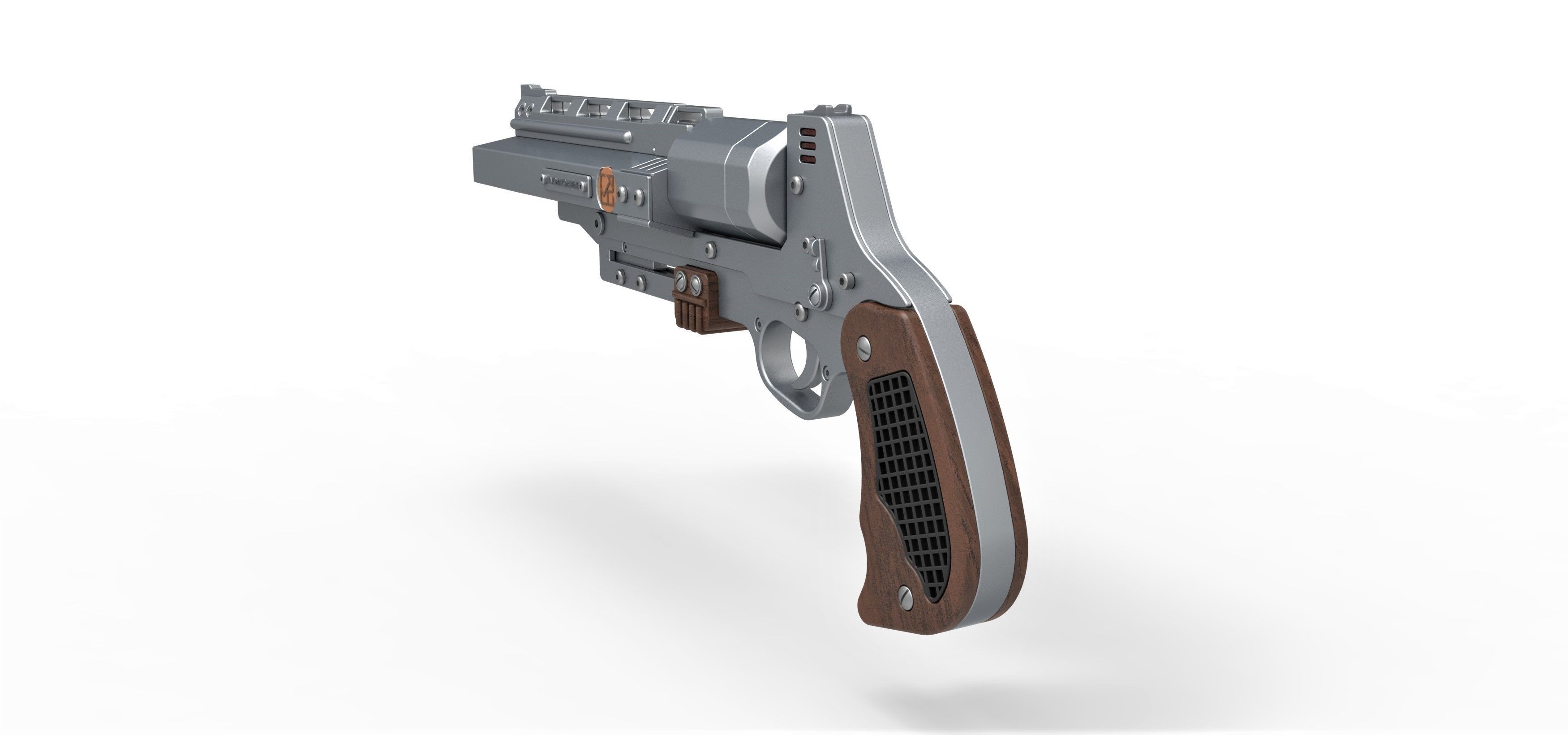 Tobias Beckett Blaster RSKF-44 from Solo A Star Wars story 3D model_10