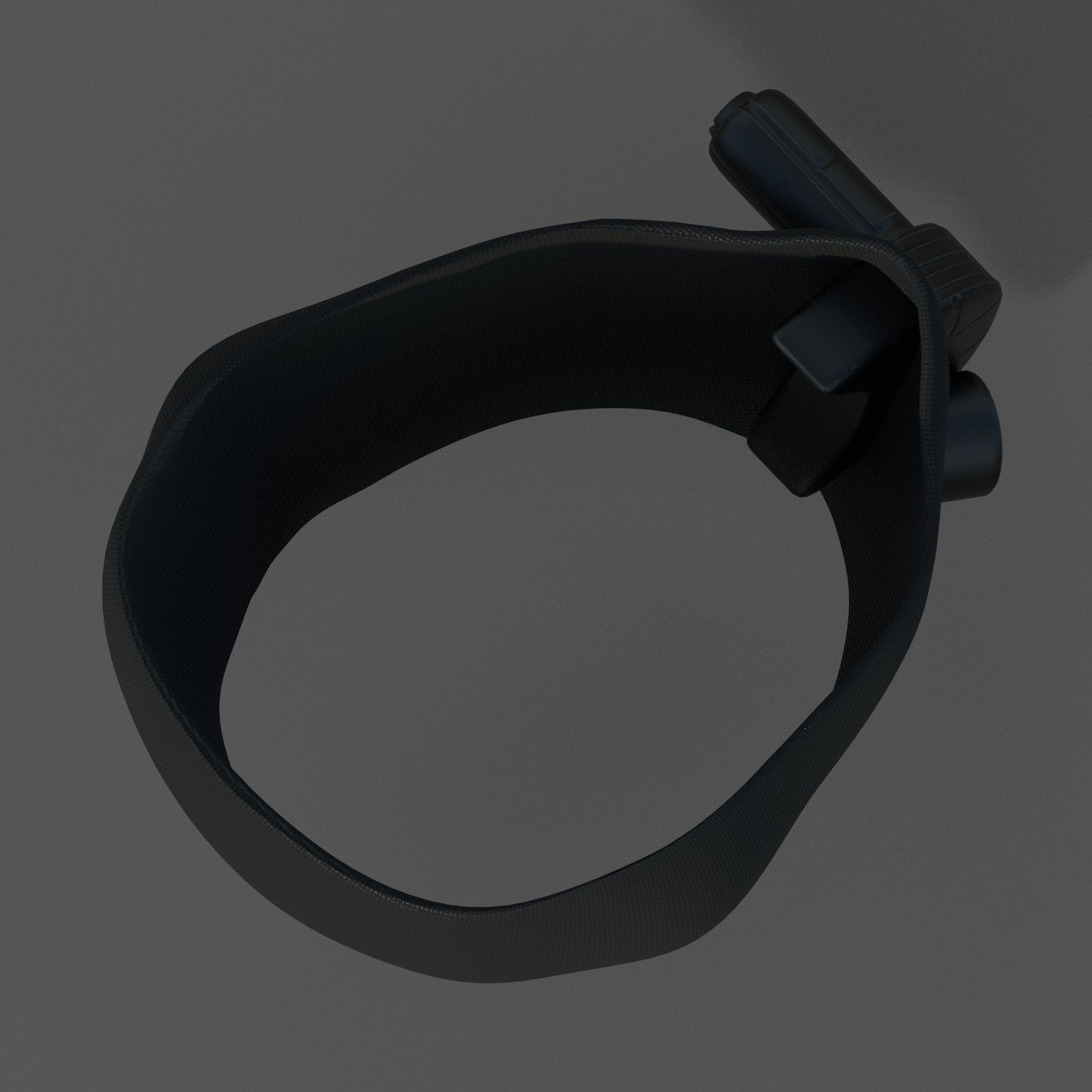 Gas mask helmet scifi fantasy armor hats military Low-poly Low-poly 3D model_9