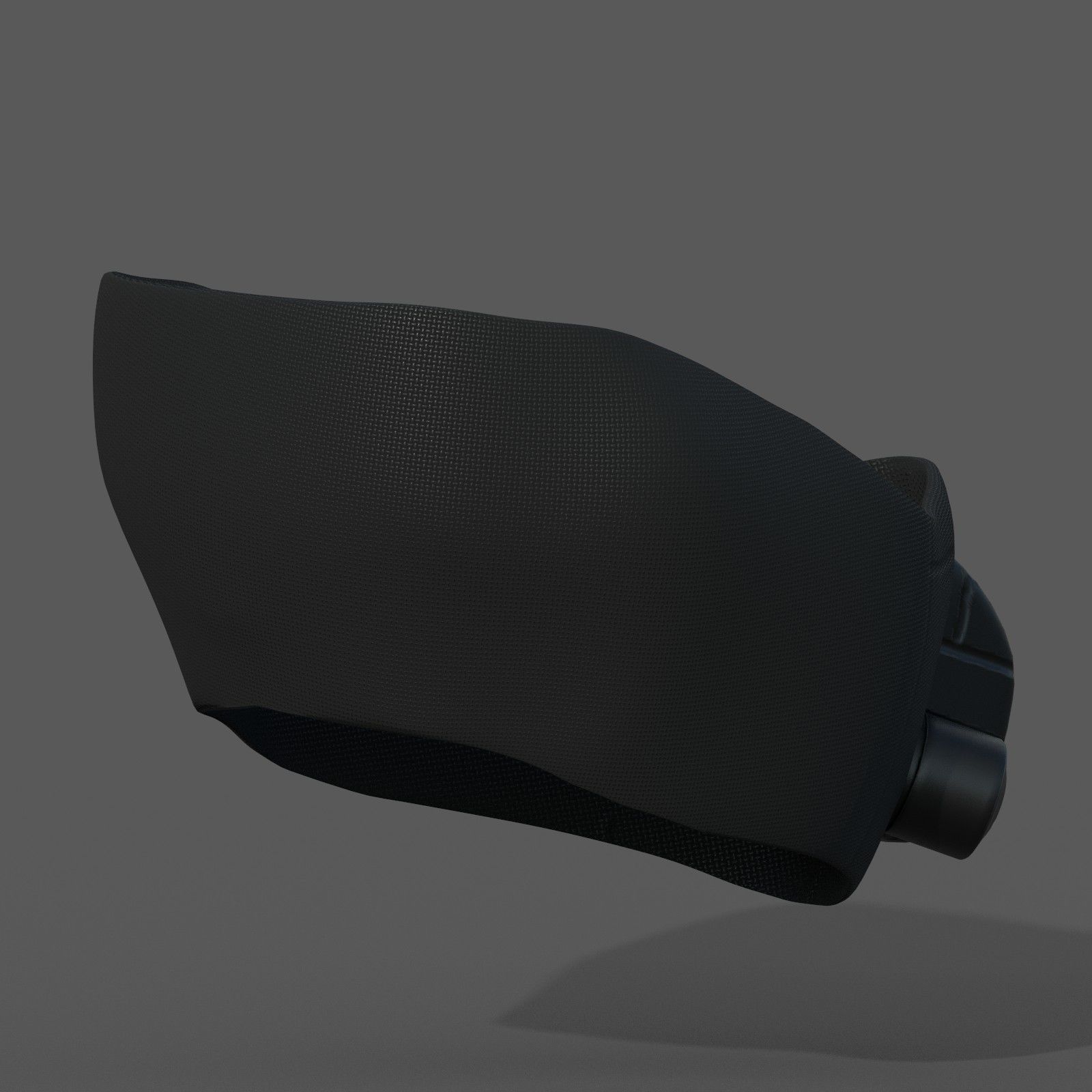 Gas mask helmet scifi fantasy armor hats military Low-poly Low-poly 3D model_6