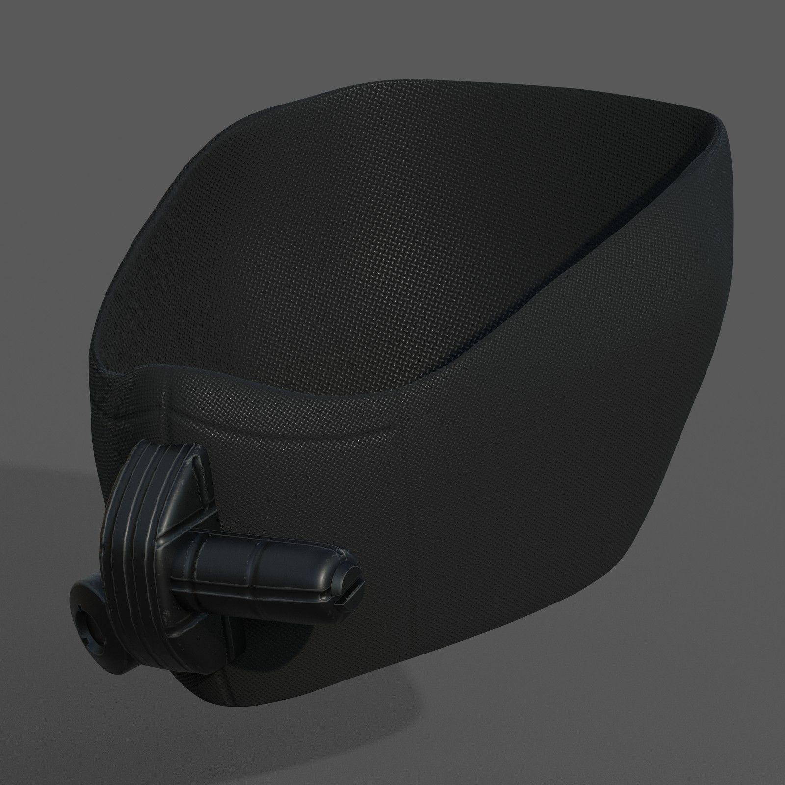 Gas mask helmet scifi fantasy armor hats military Low-poly Low-poly 3D model_3