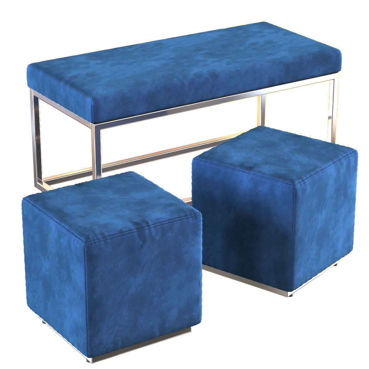 Lehome C146 Pouf 3D model_1