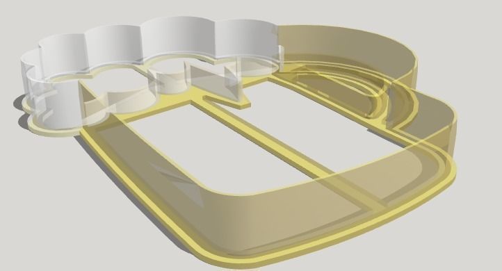 Beer Chopp - Cookie Cutter 3D print model_2