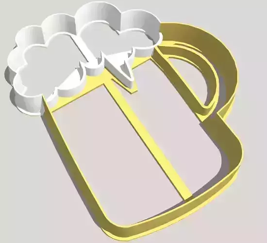 Beer Chopp - Cookie Cutter 3D print model
