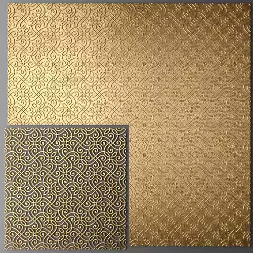 Panel lattice grille 3D 4