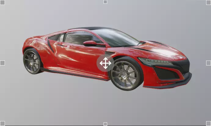Acura NSX 3d Model Free 3D model