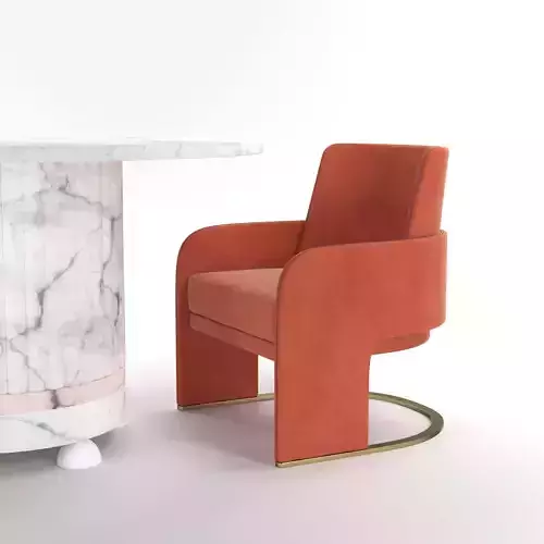 Odisseia chair and Memphis dining table by Dooq