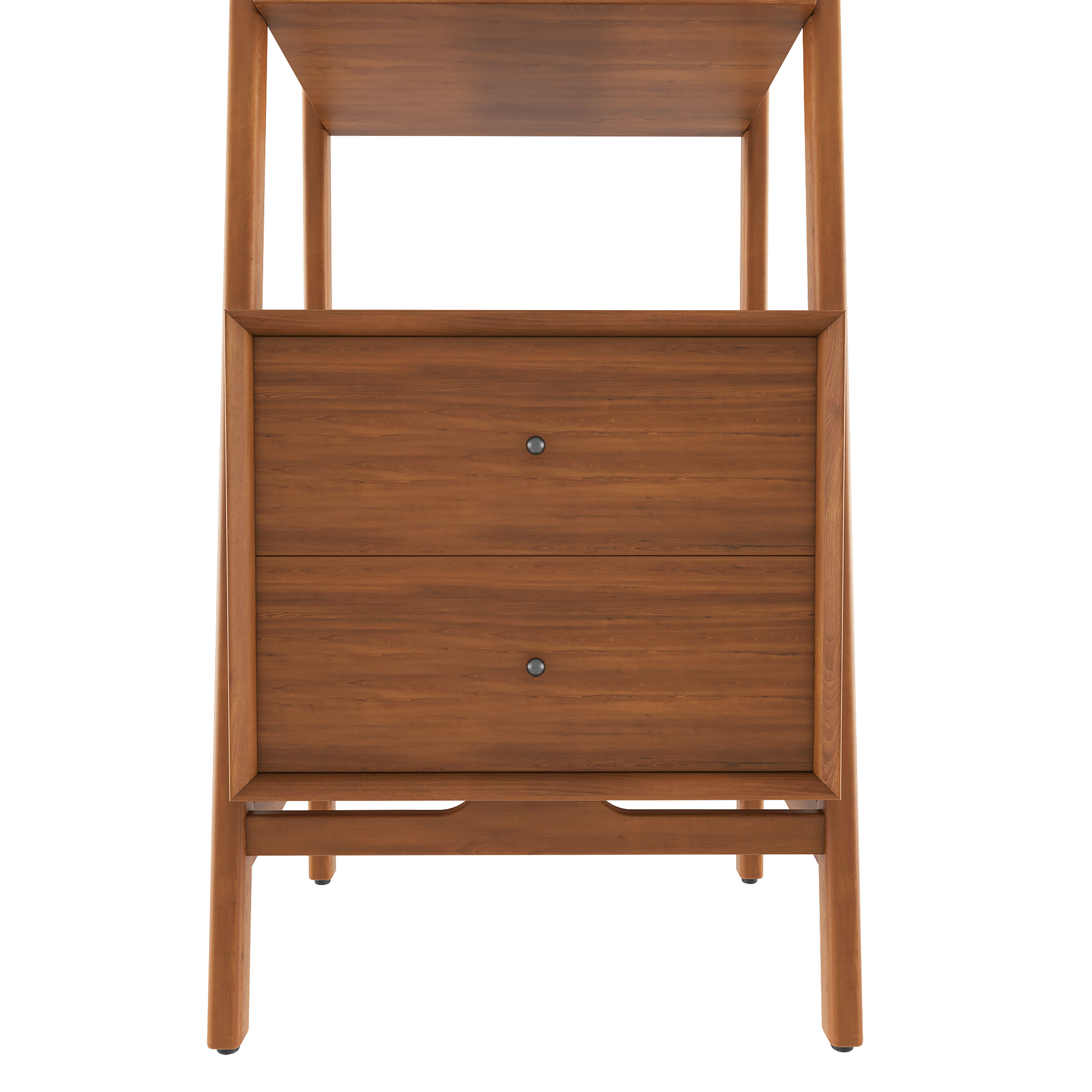 Mid Century 22 Bookshelf - Drawer Acorn 3D model_3