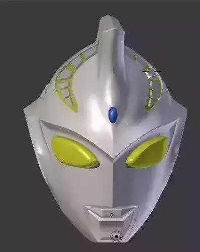 Ultraman Justice 3D printable helmet 3D print model
