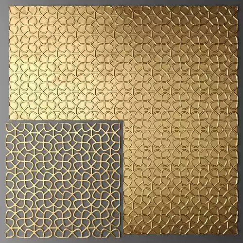 Panel lattice grille 3D 5