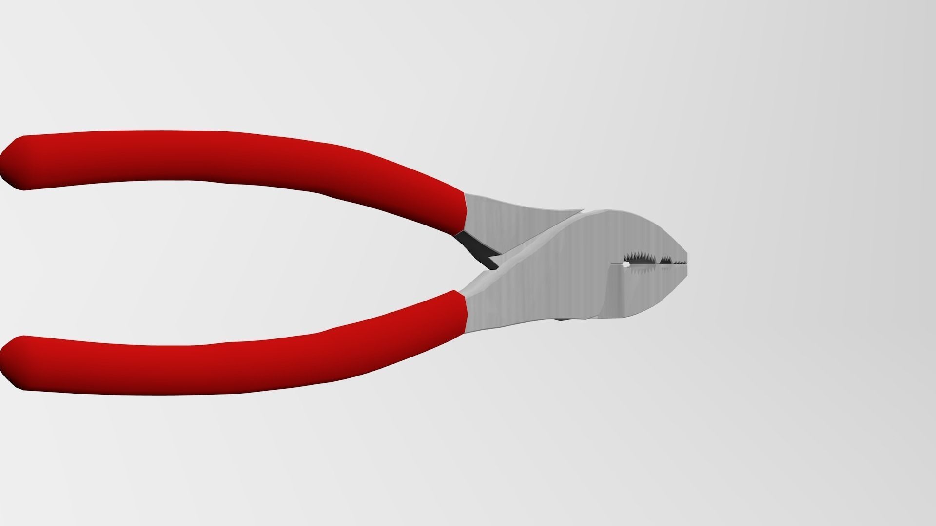 Pliers pencil 3D model_1