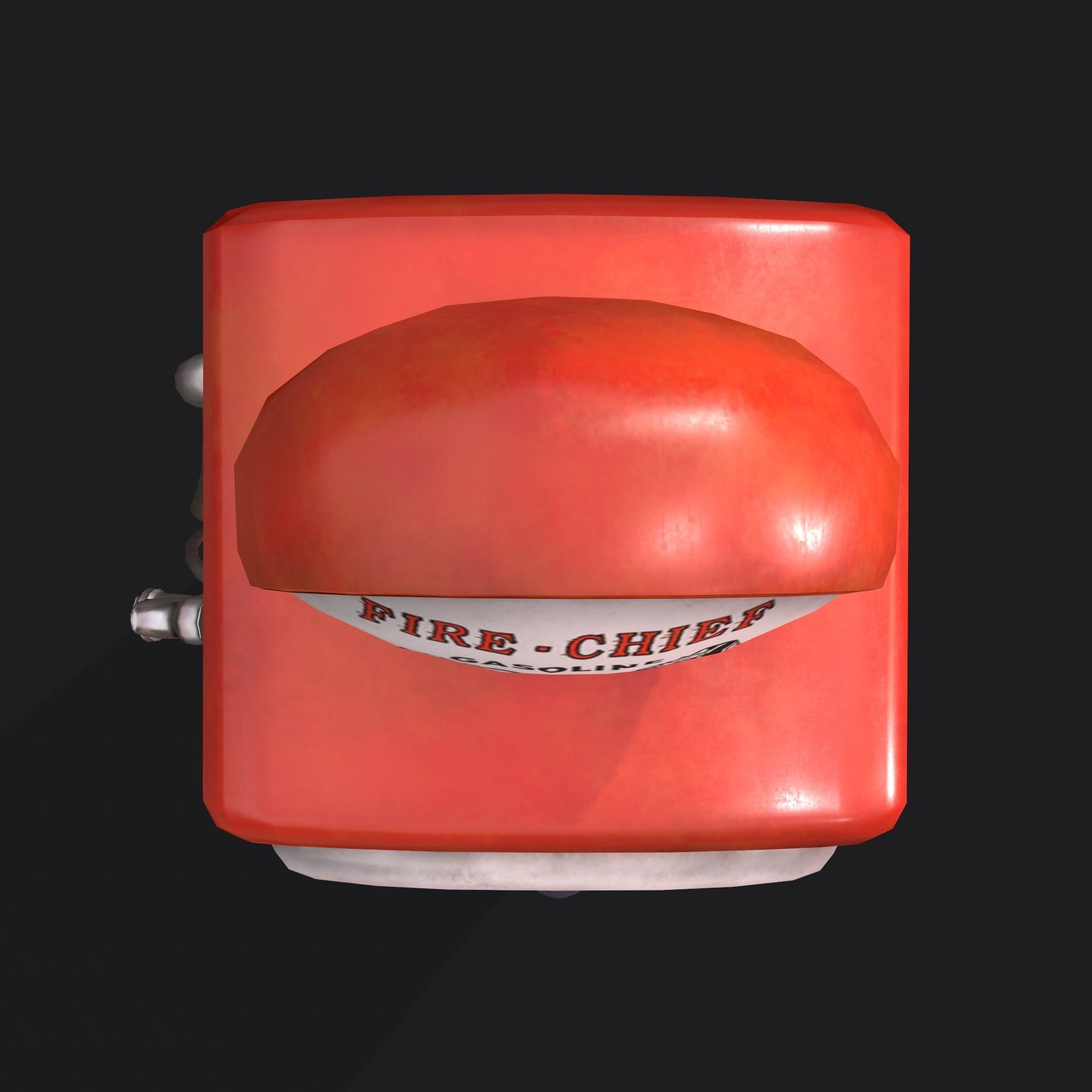 Vintage Gas Pump  Low-poly 3D model_19