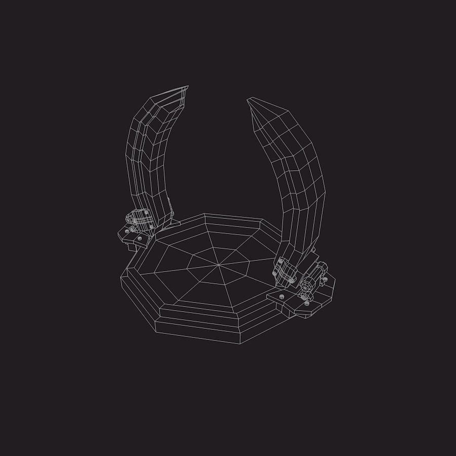 Low Poly Portal Low-poly 3D model_4