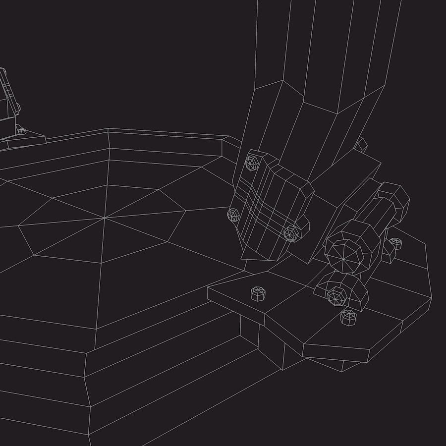 Low Poly Portal Low-poly 3D model_7