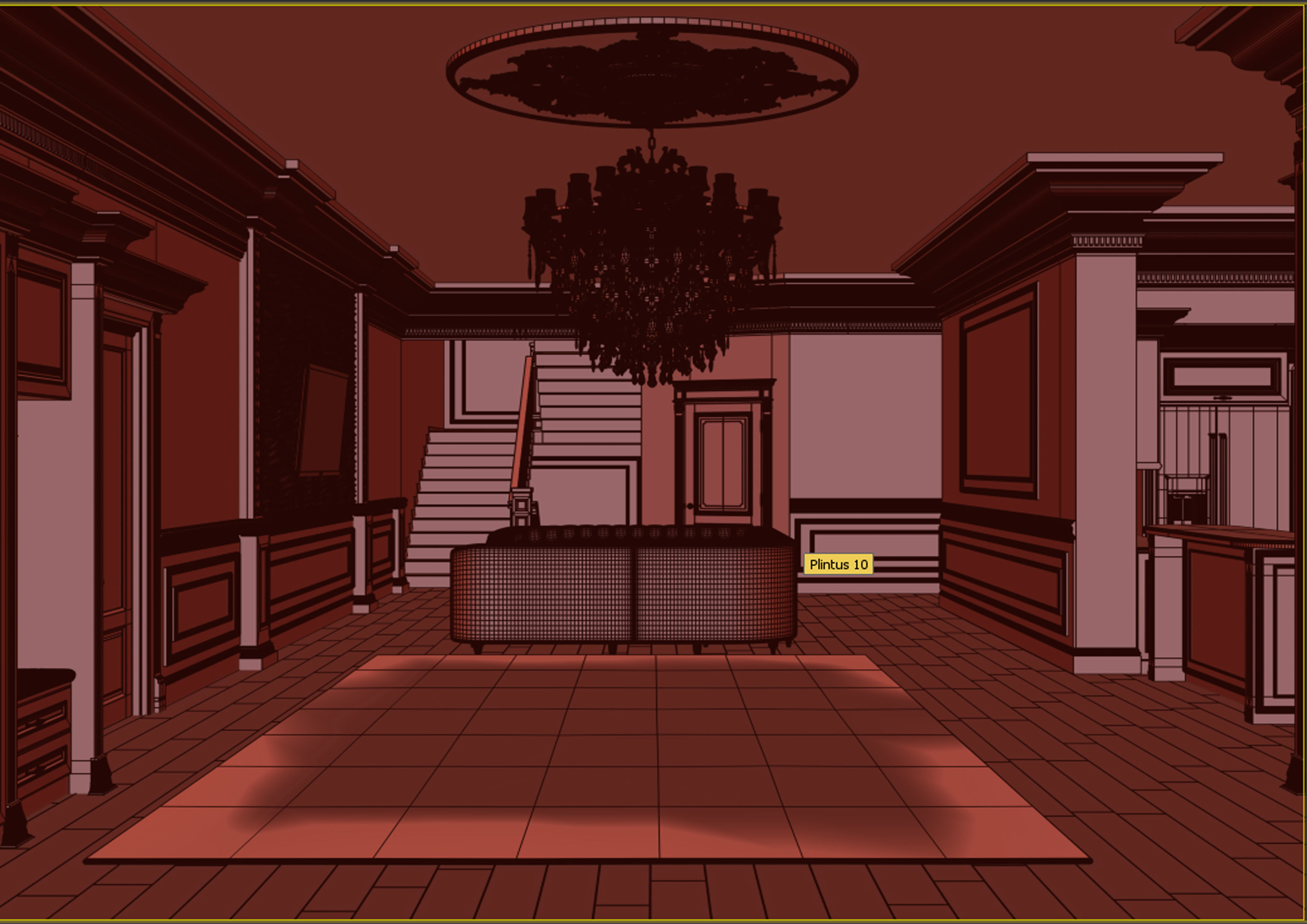 Interior Kitchen 3D model_6