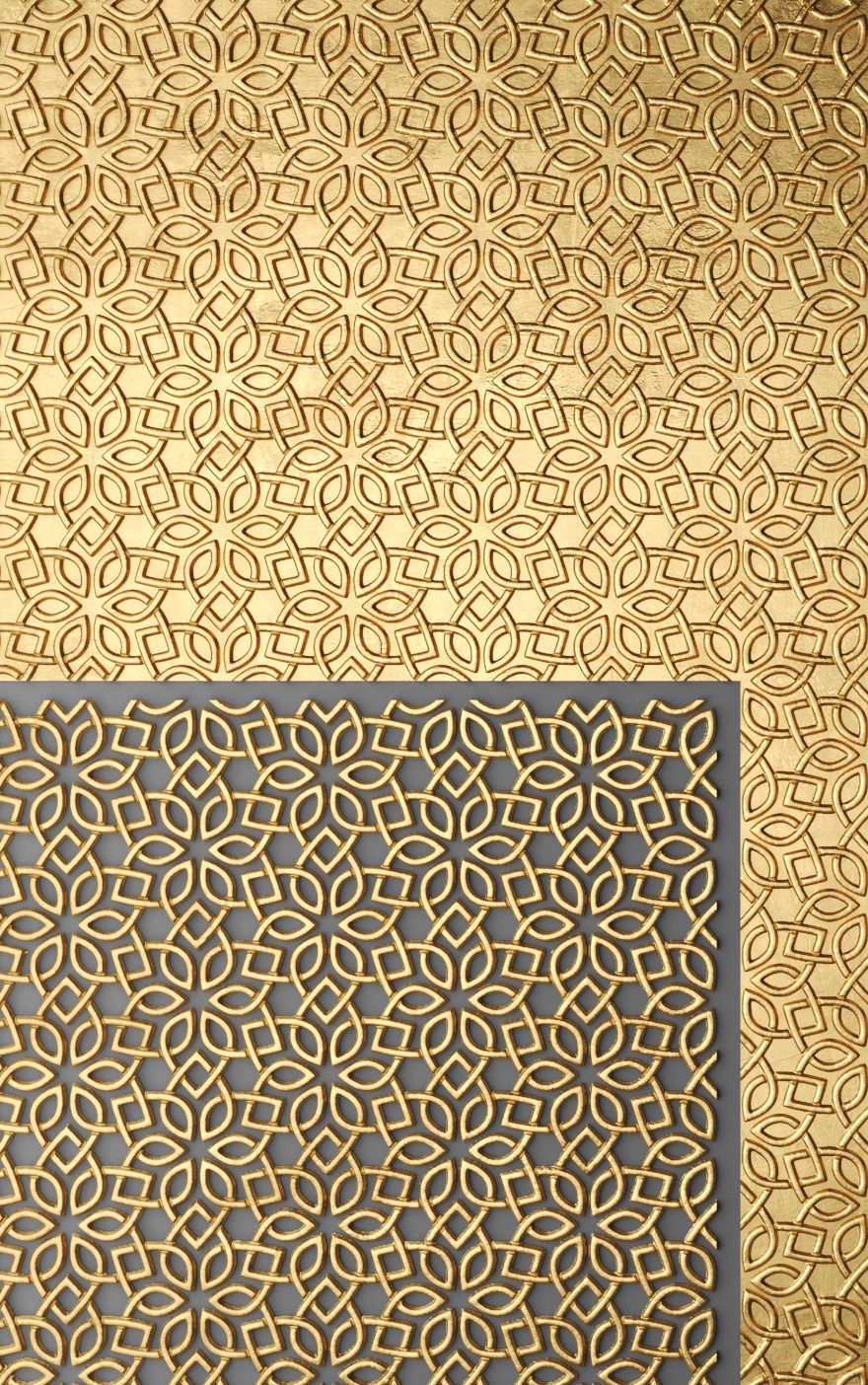 Lattice Arab panel 3D 7 3D model_7