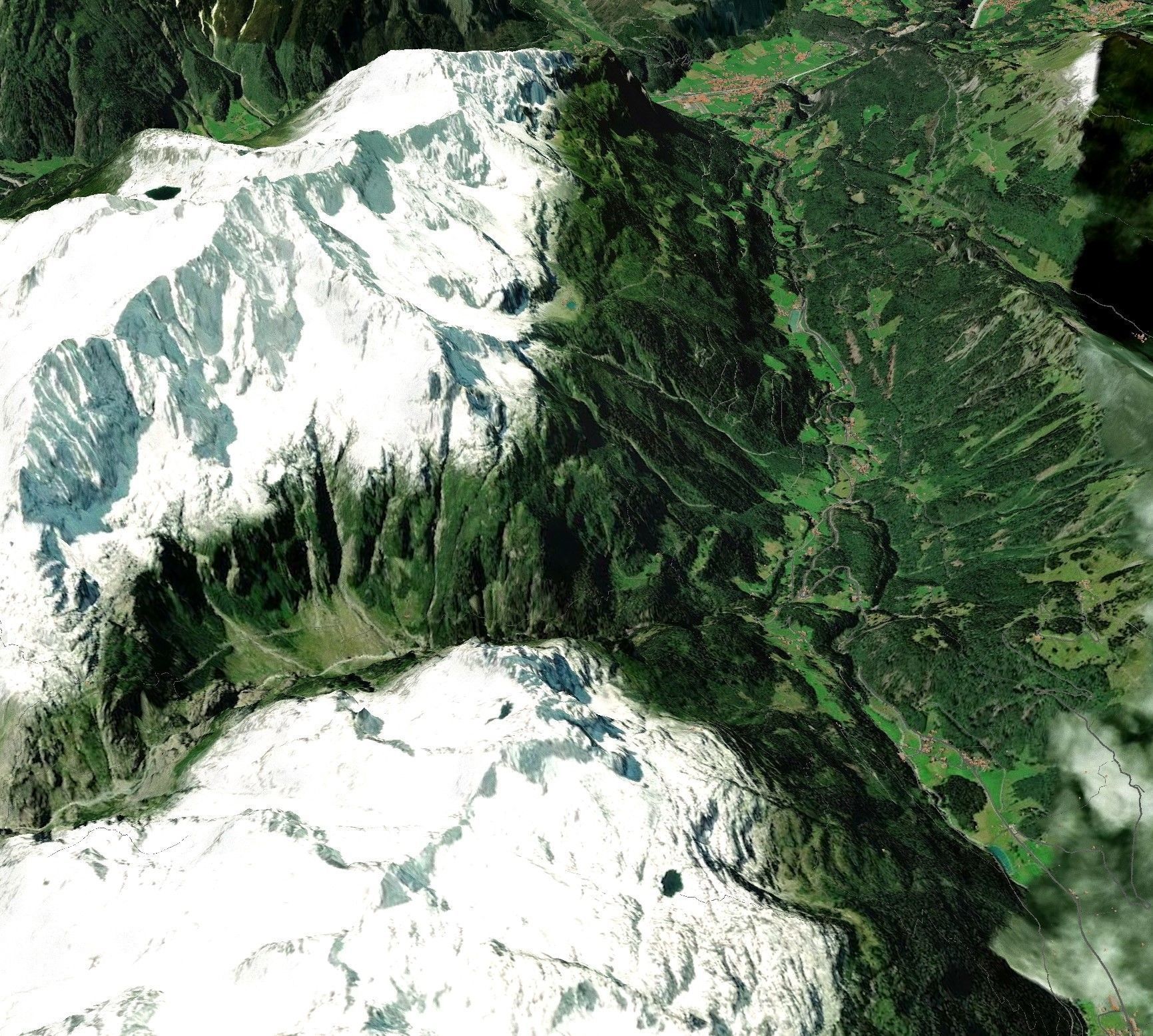 Mountain landscape Liechtenstein 3D model_11