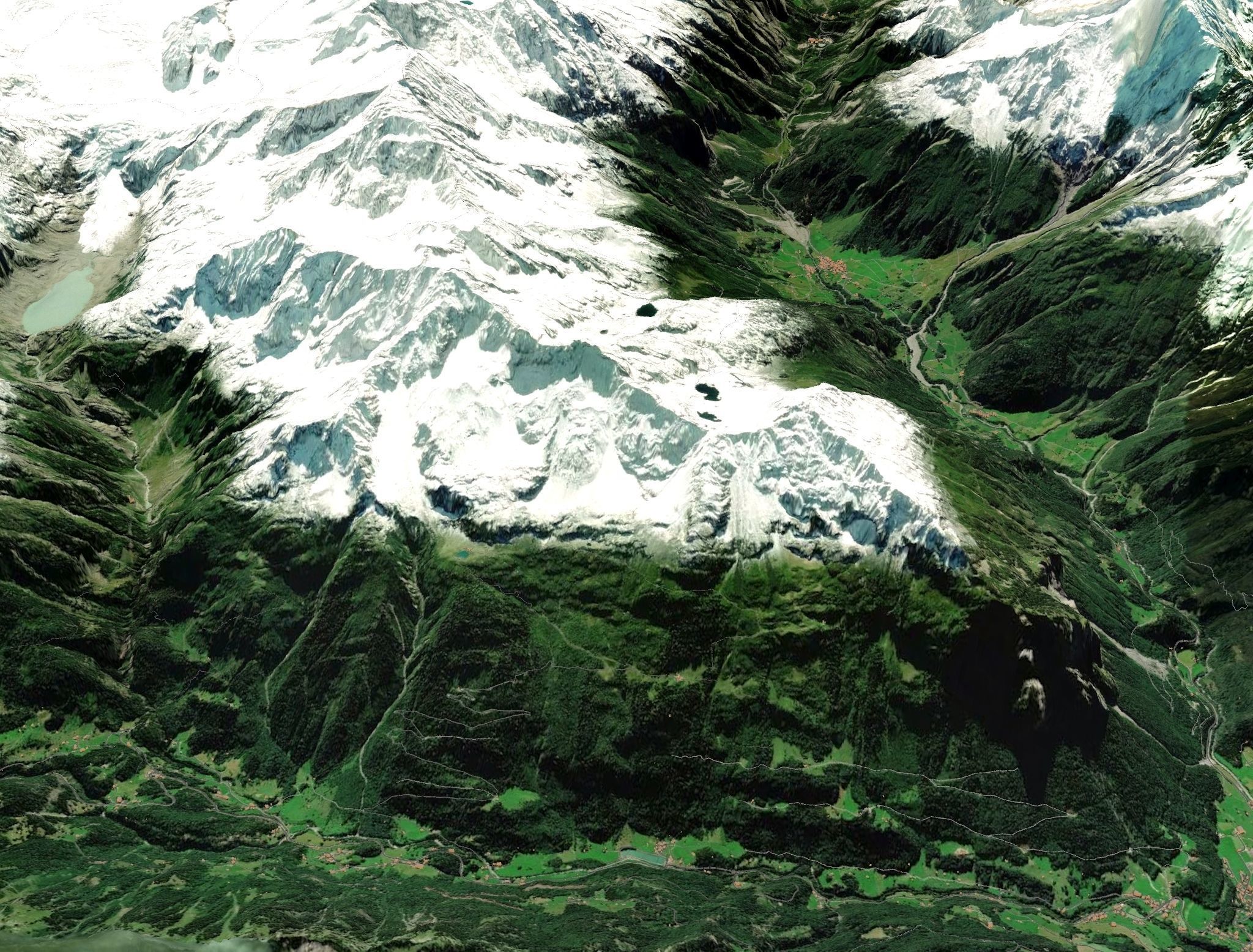 Mountain landscape Liechtenstein 3D model_6