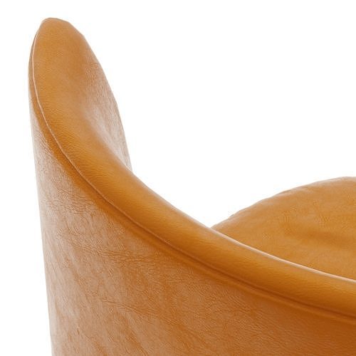 Flexform Feel Good bucket Swivel Chair 3D model 4