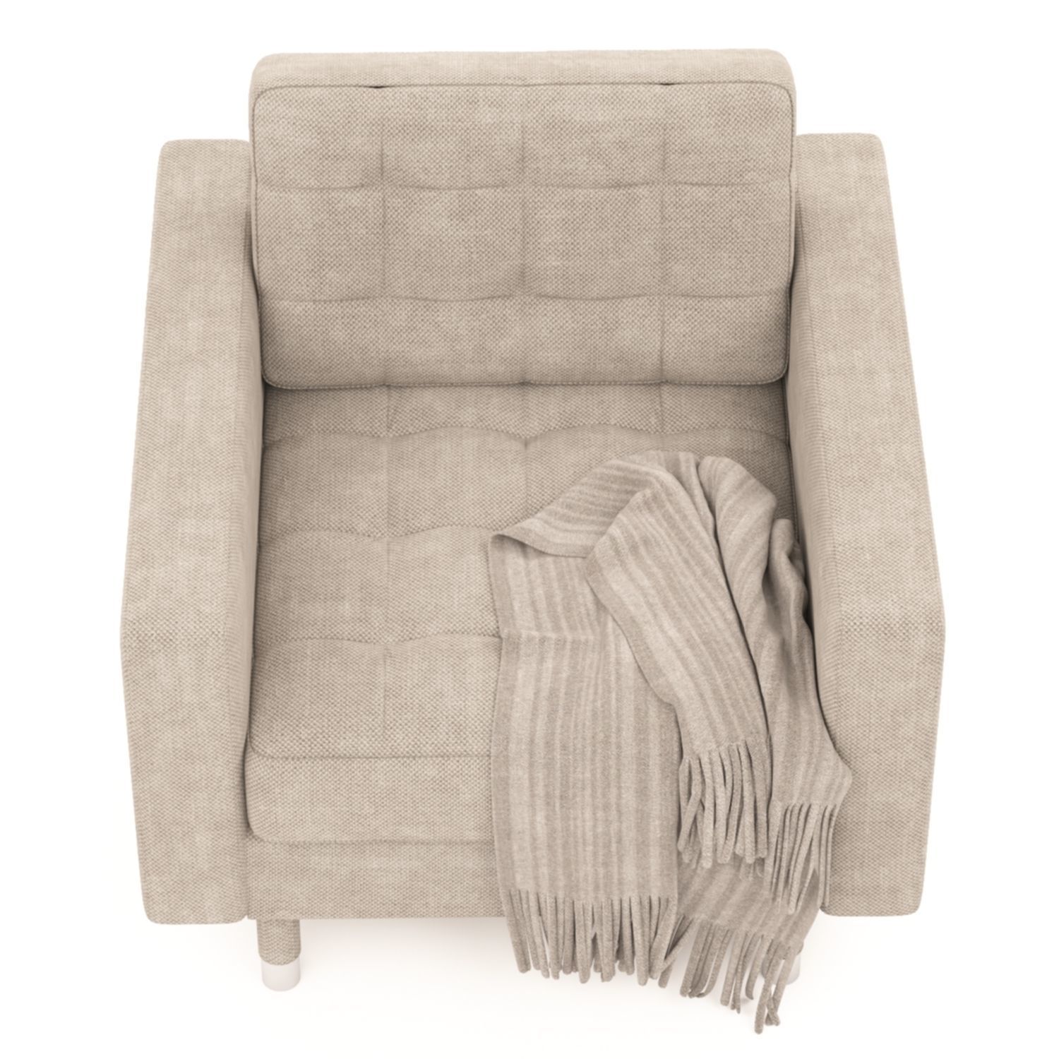 IKEA  ARMCHAIR LANDSKRONA 3D model_2