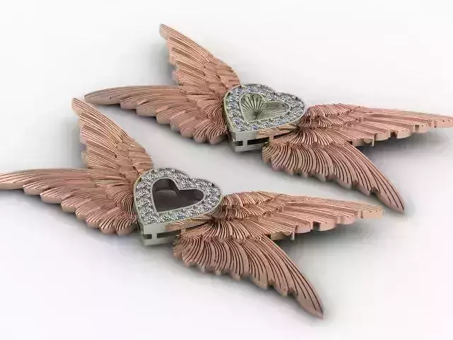 Angel of luck necklace