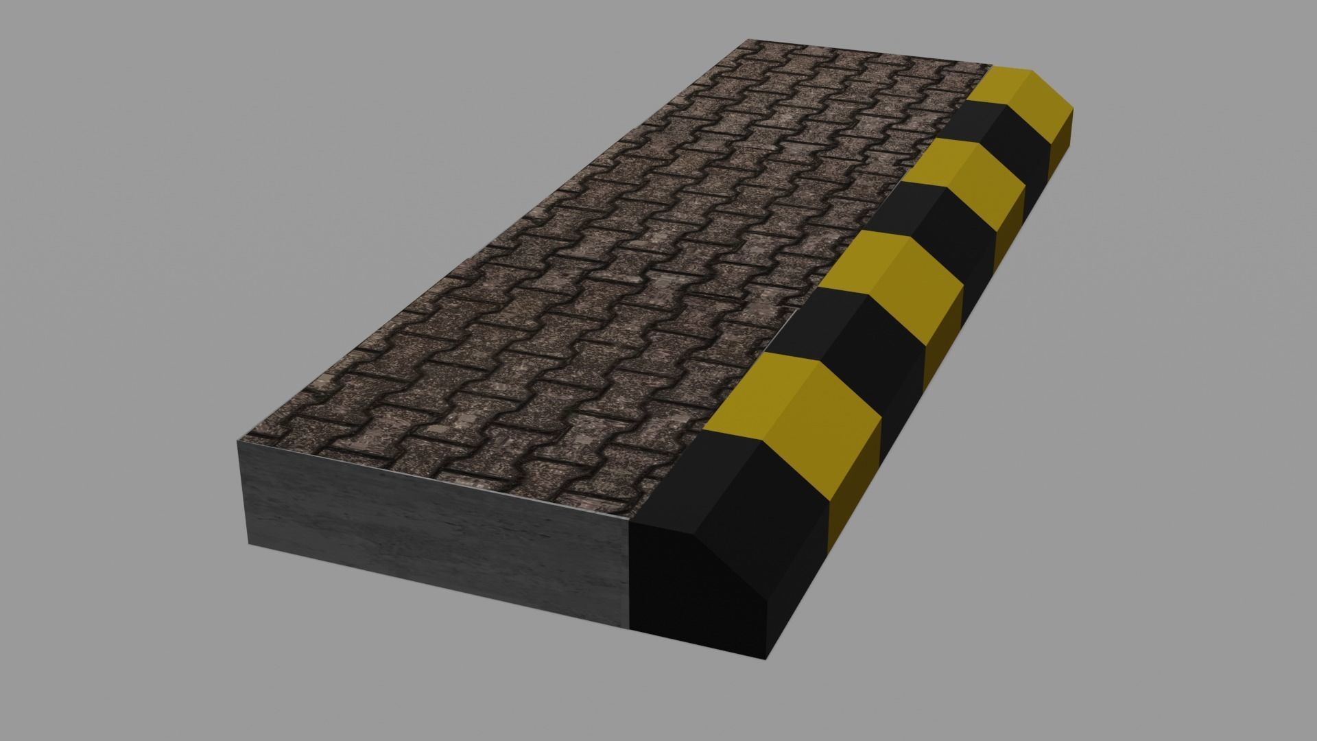 Foothpath High Quality Model Ready To Use  Free 3D model_1