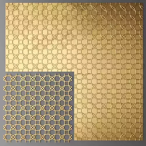 Panel lattice grille 3D  10