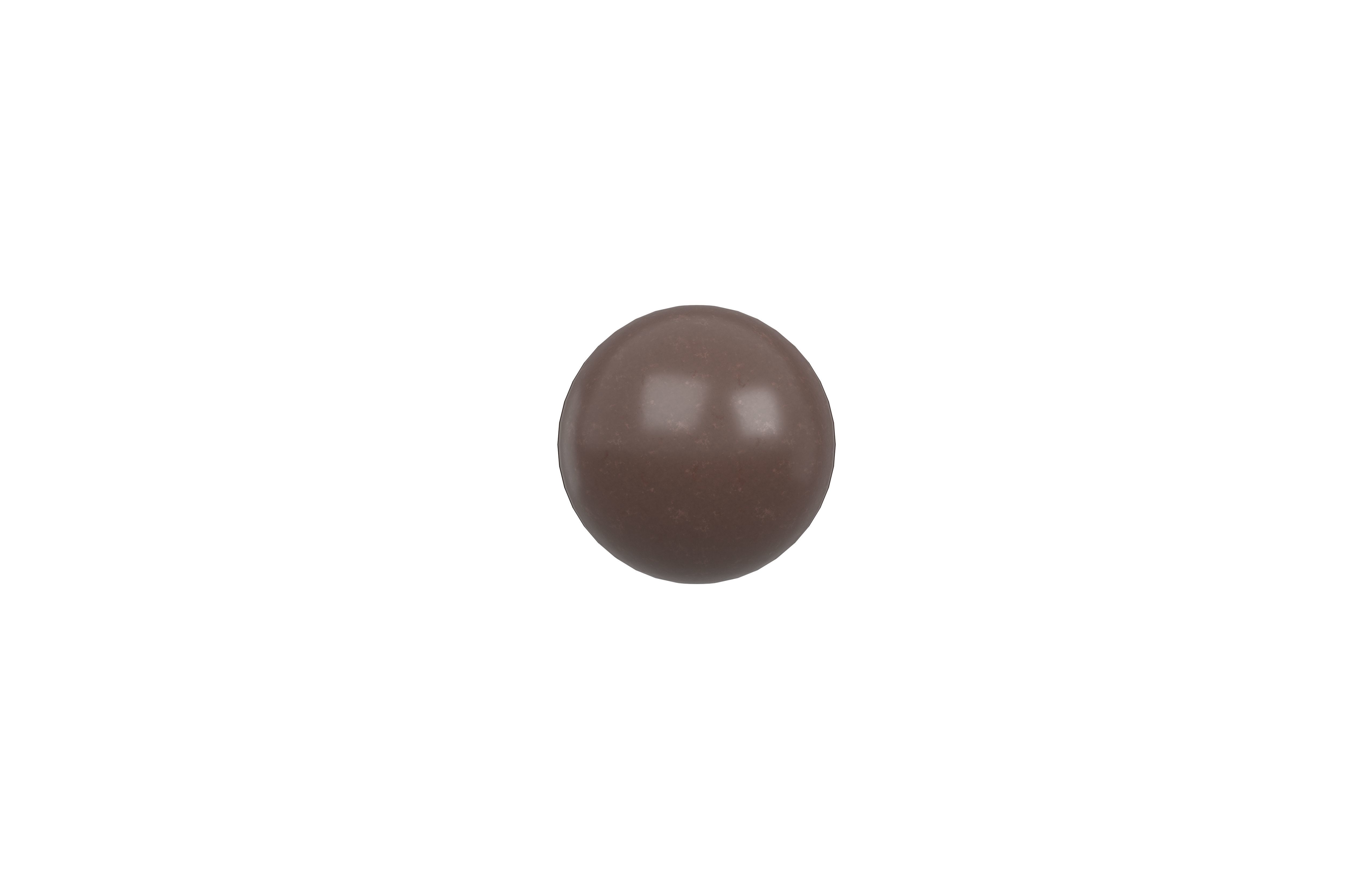 Circle Chocolate v1 001 Low-poly 3D model_4