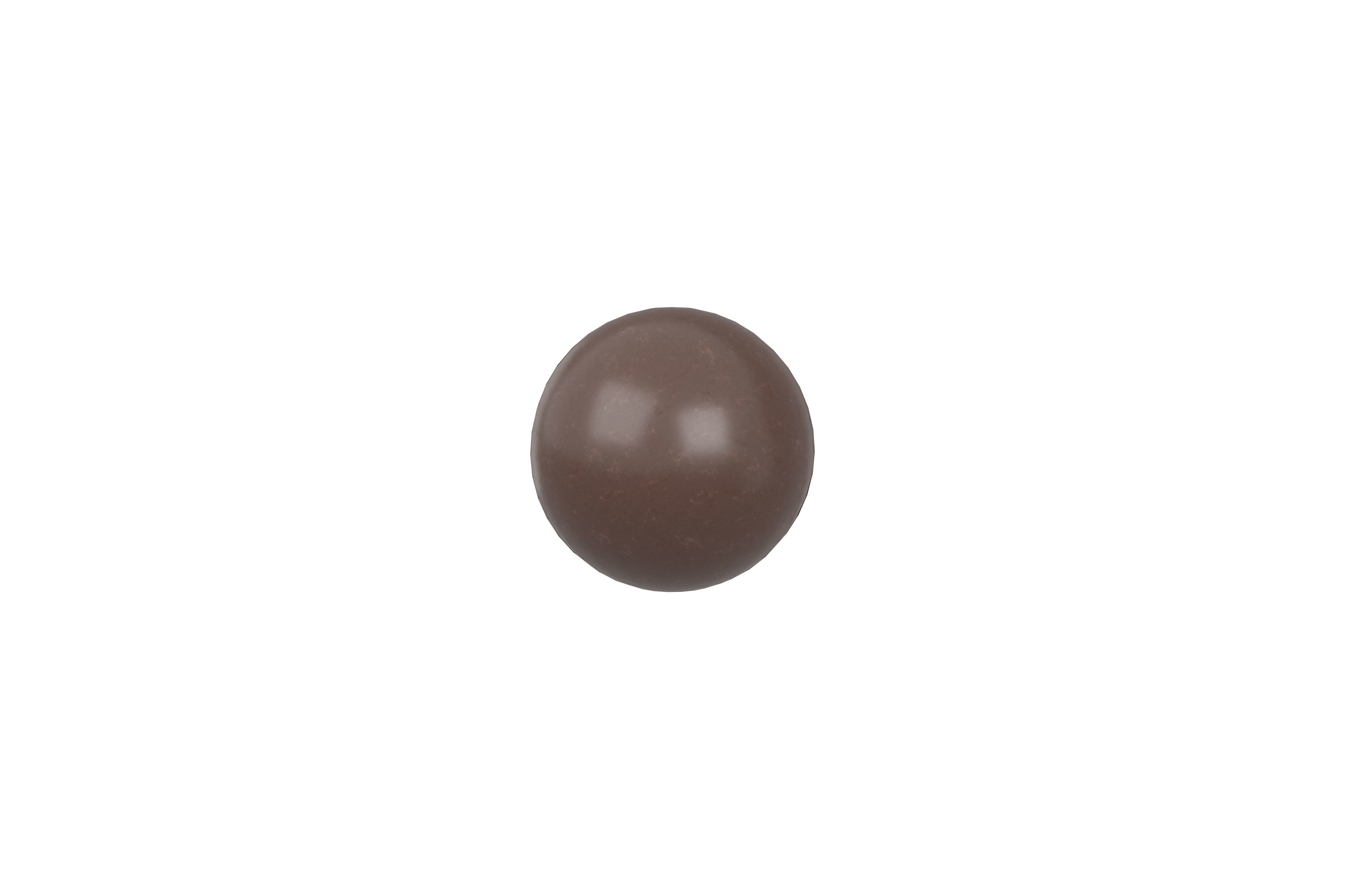 Circle Chocolate v1 001 Low-poly 3D model_2