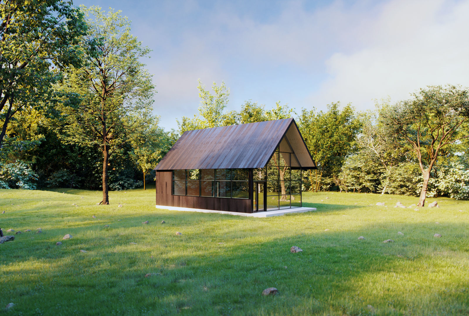 Small Tree Collection - Include GrowFX and Mesh file 3D model_6