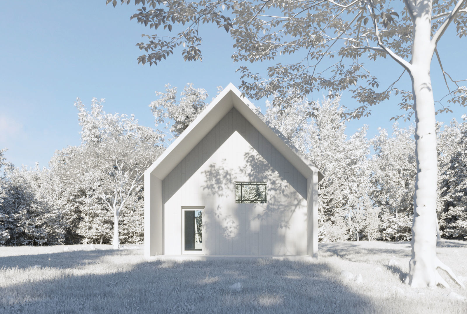 Small Tree Collection - Include GrowFX and Mesh file 3D model_5