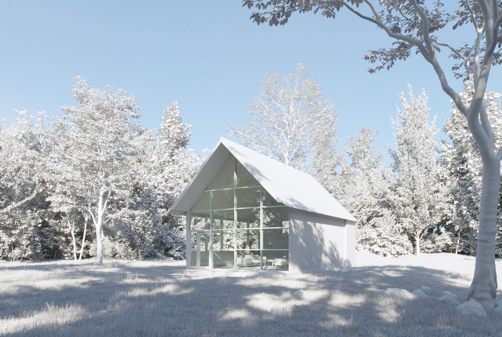 Small Tree Collection - Include GrowFX and Mesh file 3D model_4