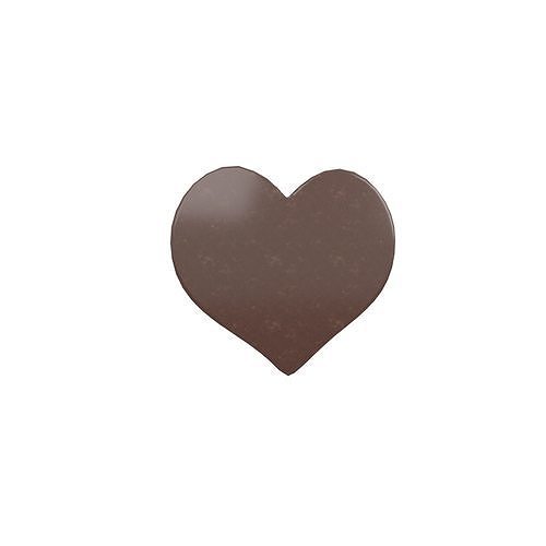 Heart Chocolate v2 001 Low-poly 3D model