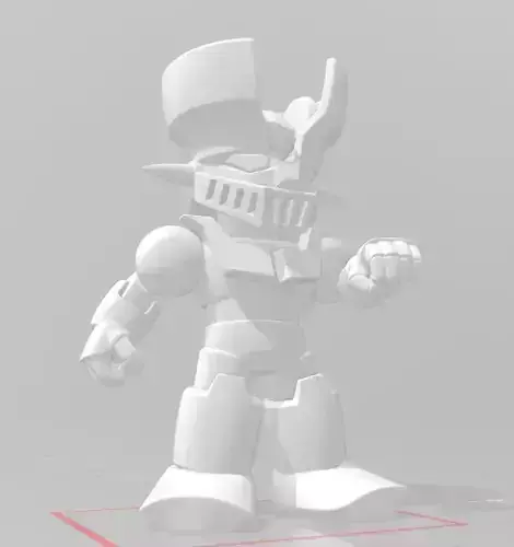 sd mazinger z 3d printing model