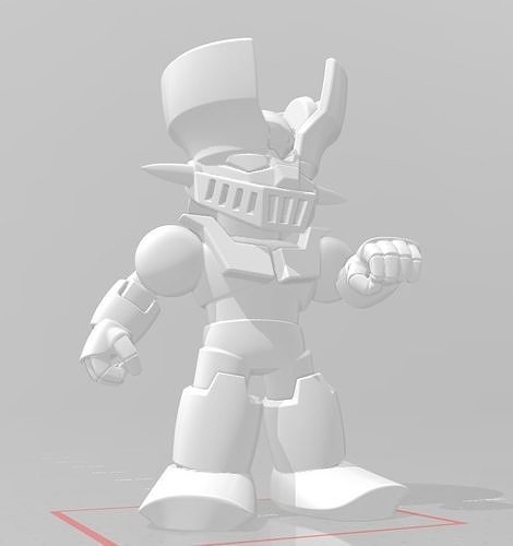 sd mazinger z 3d printing model 3D print model