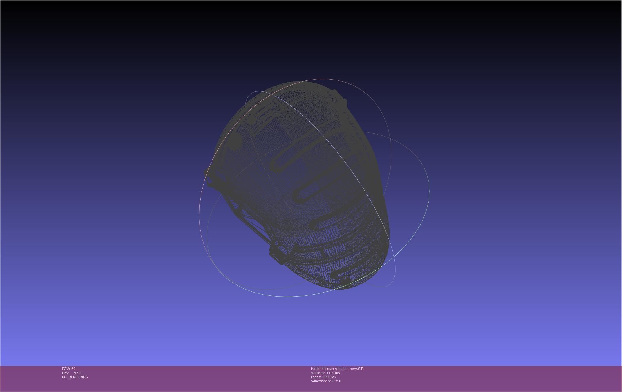 New Batman Shoulder Final Updated Printable Model 3D print model_121