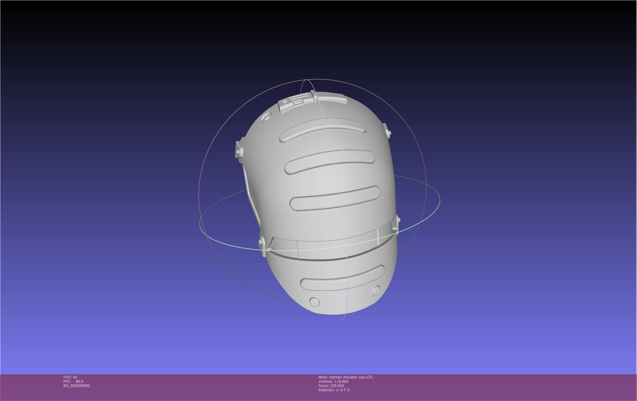 New Batman Shoulder Final Updated Printable Model 3D print model_49