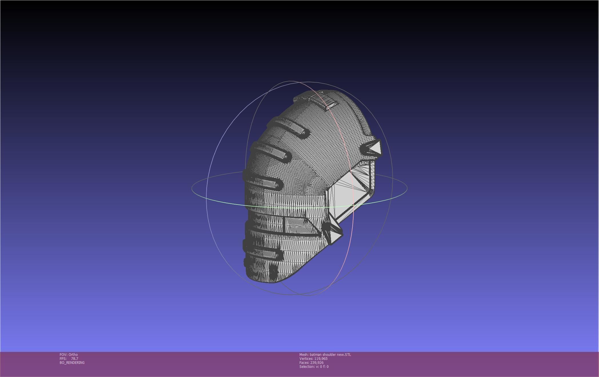 New Batman Shoulder Final Updated Printable Model 3D print model_134
