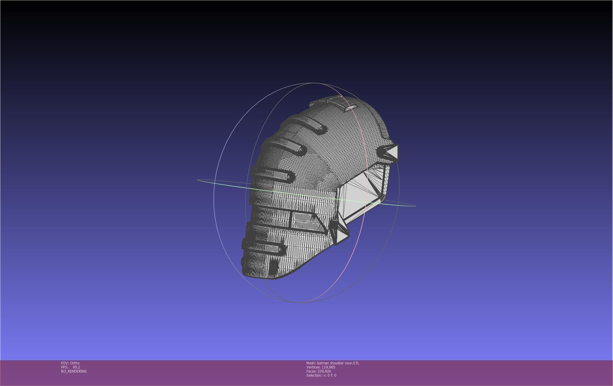 New Batman Shoulder Final Updated Printable Model 3D print model_126