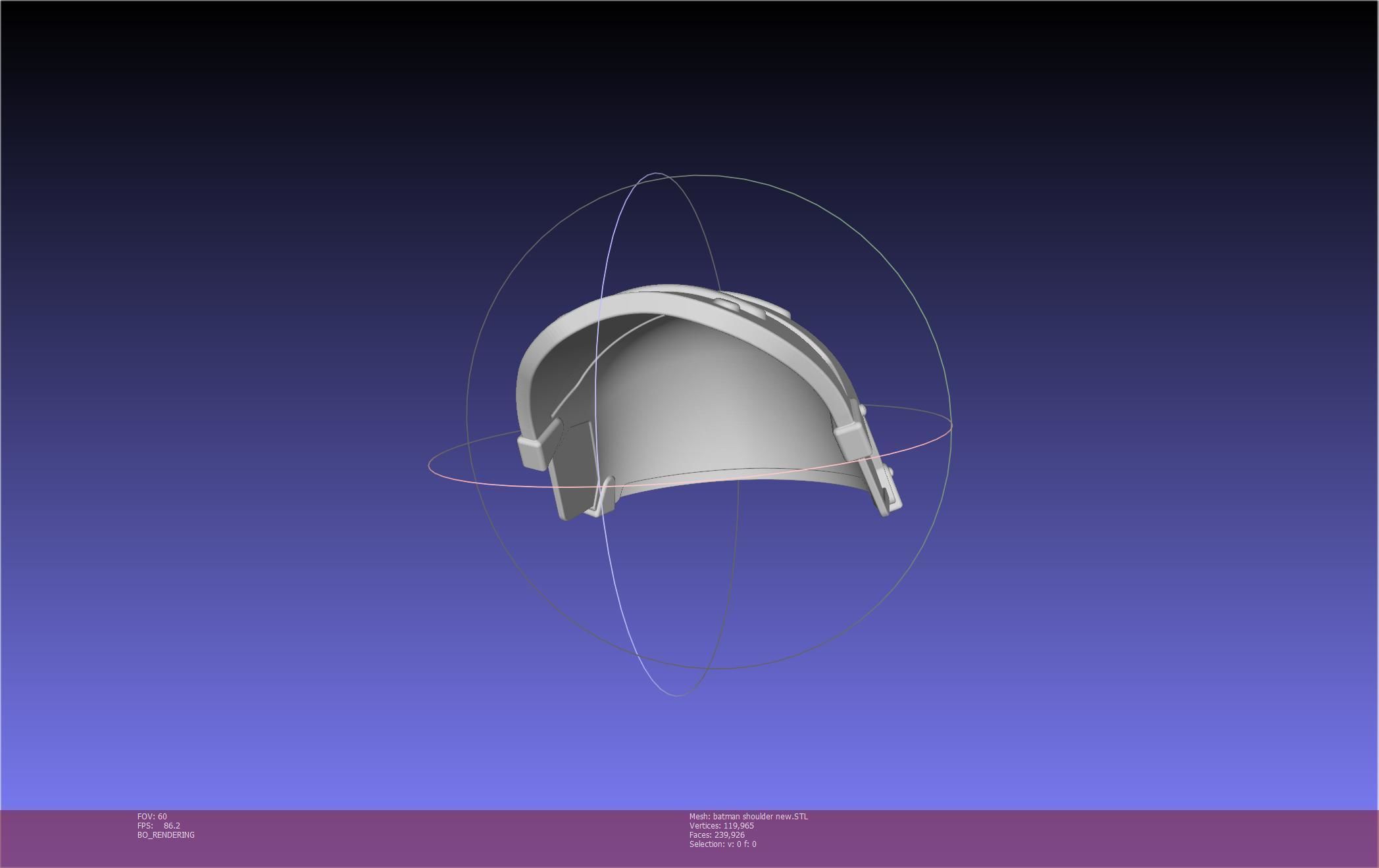 New Batman Shoulder Final Updated Printable Model 3D print model_16