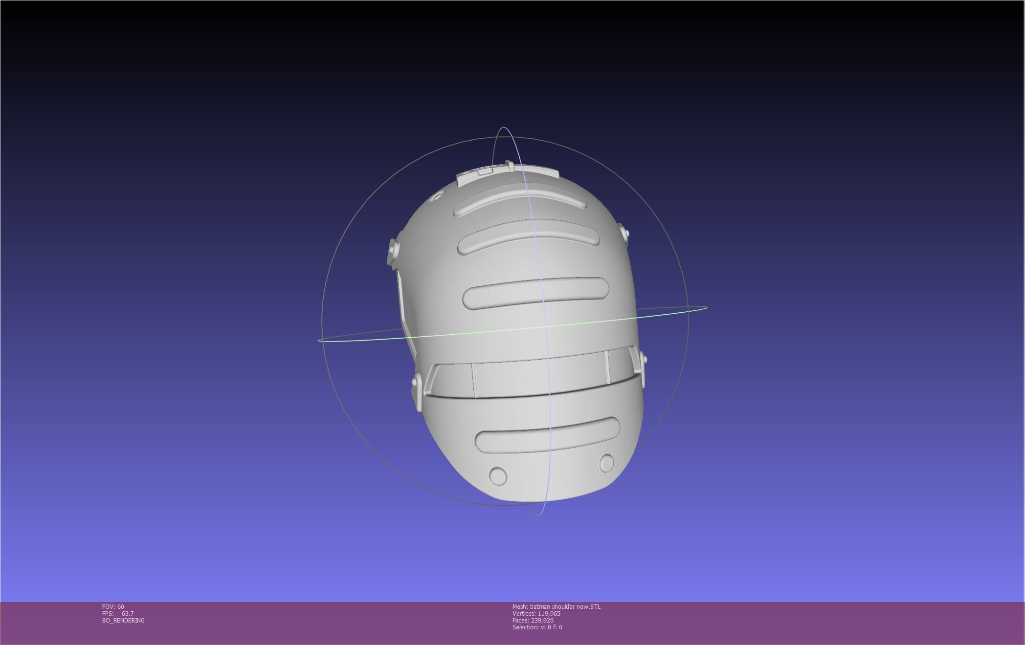 New Batman Shoulder Final Updated Printable Model 3D print model_12