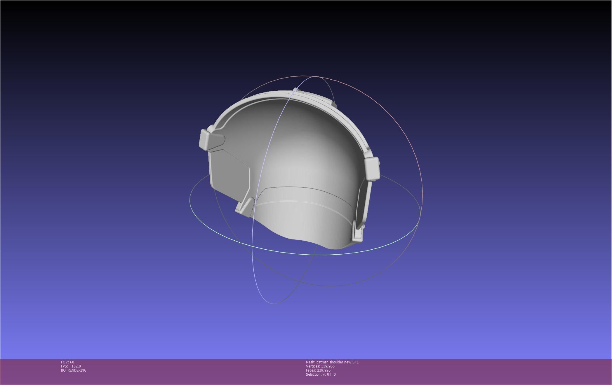 New Batman Shoulder Final Updated Printable Model 3D print model_63