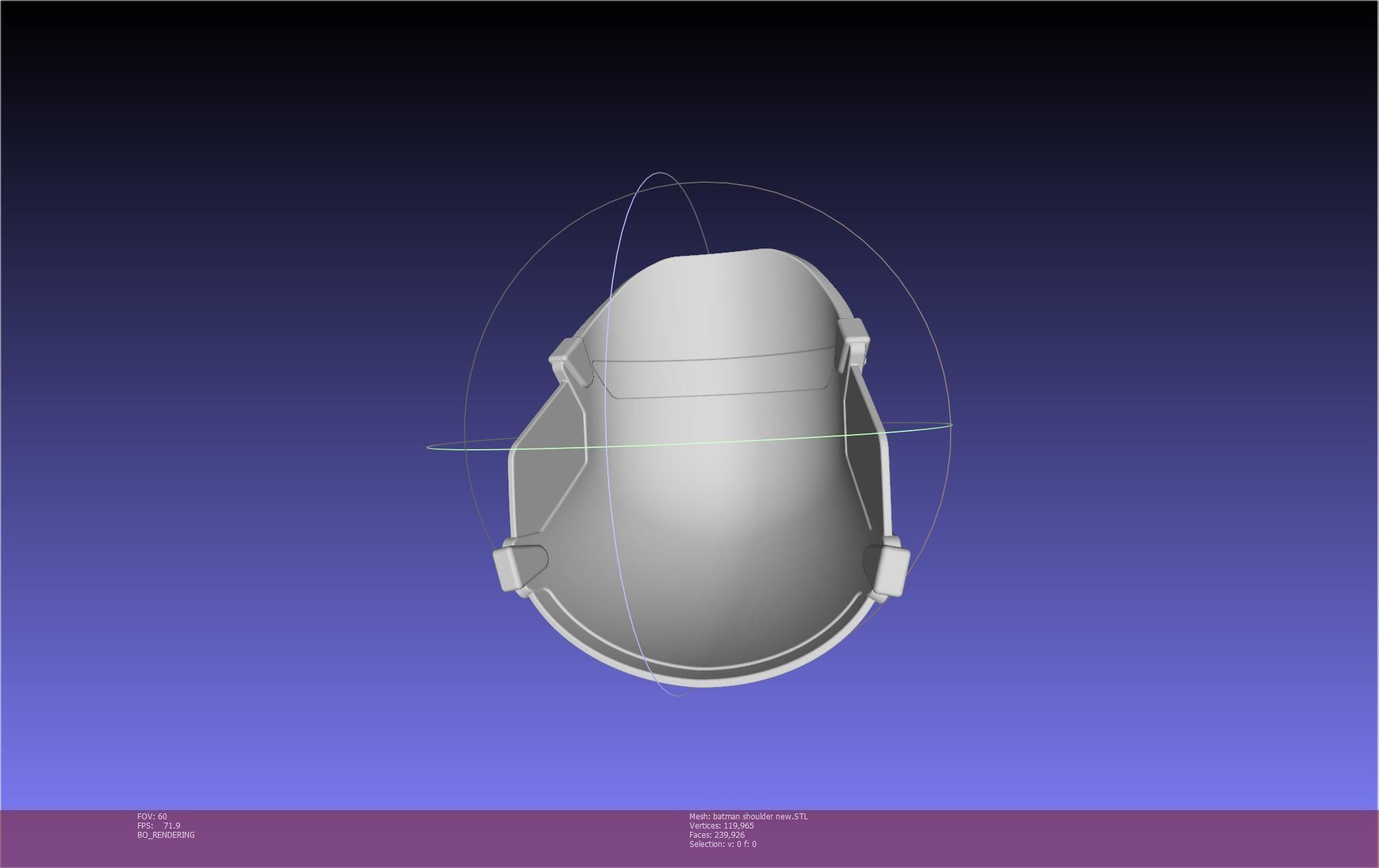 New Batman Shoulder Final Updated Printable Model 3D print model_23