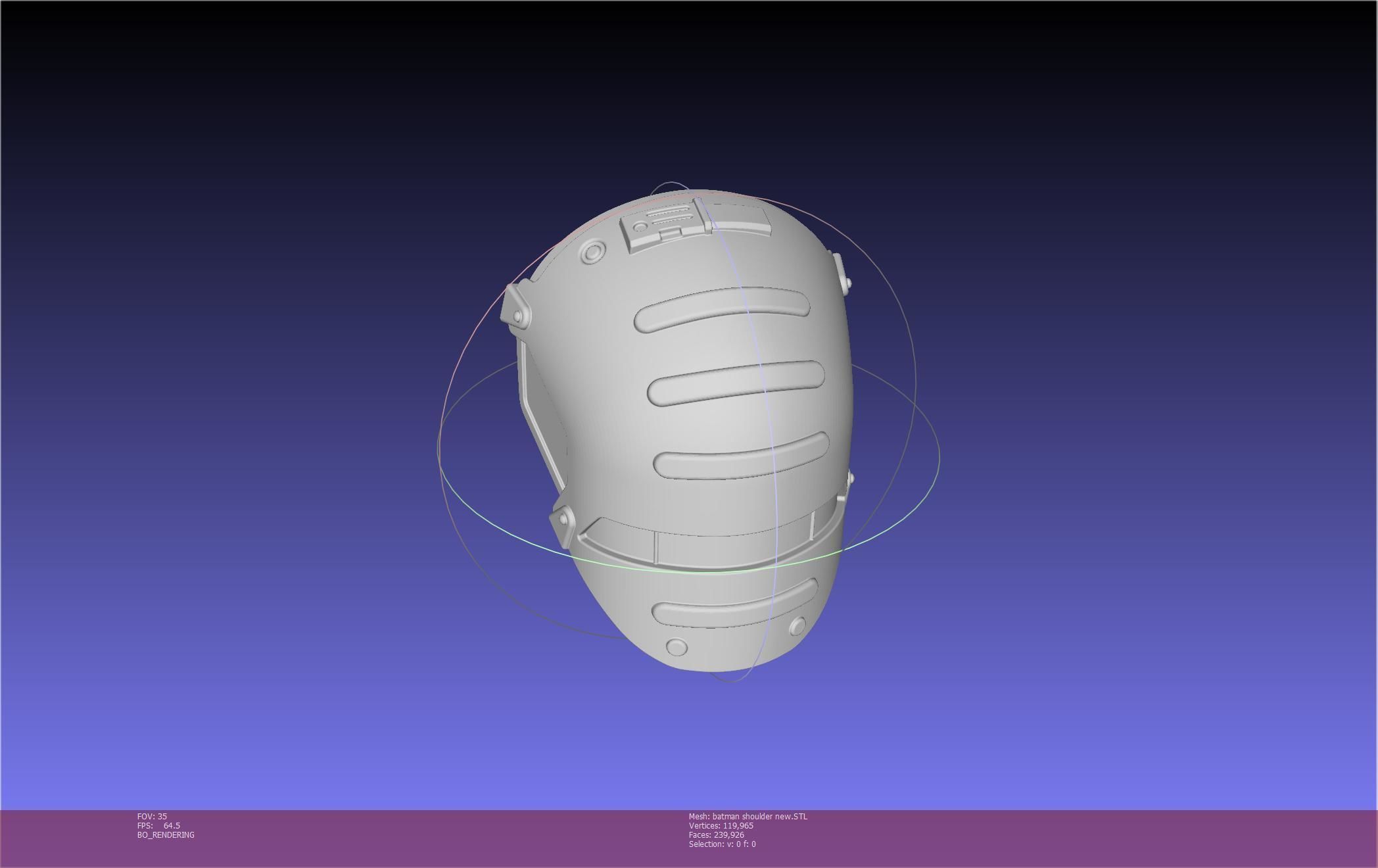 New Batman Shoulder Final Updated Printable Model 3D print model_140