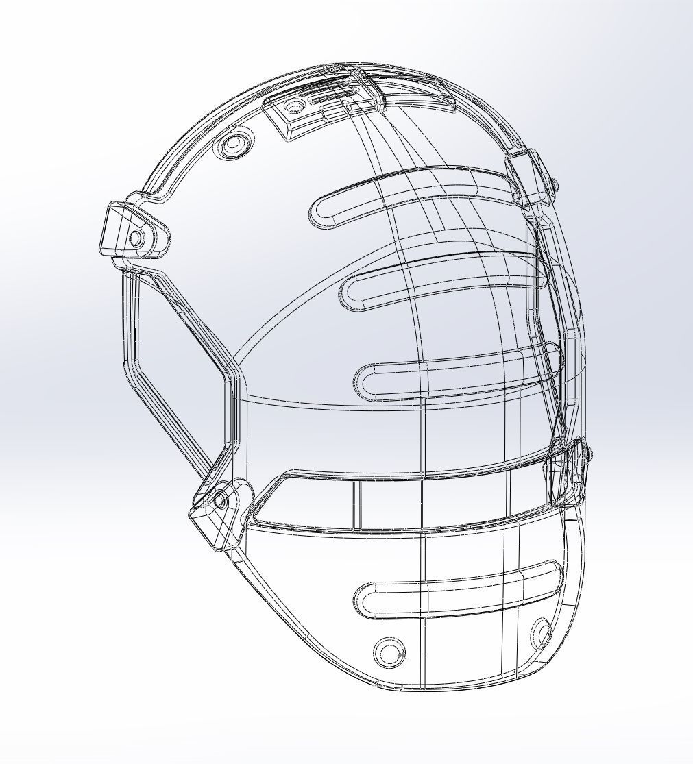 New Batman Shoulder Final Updated Printable Model 3D print model_7