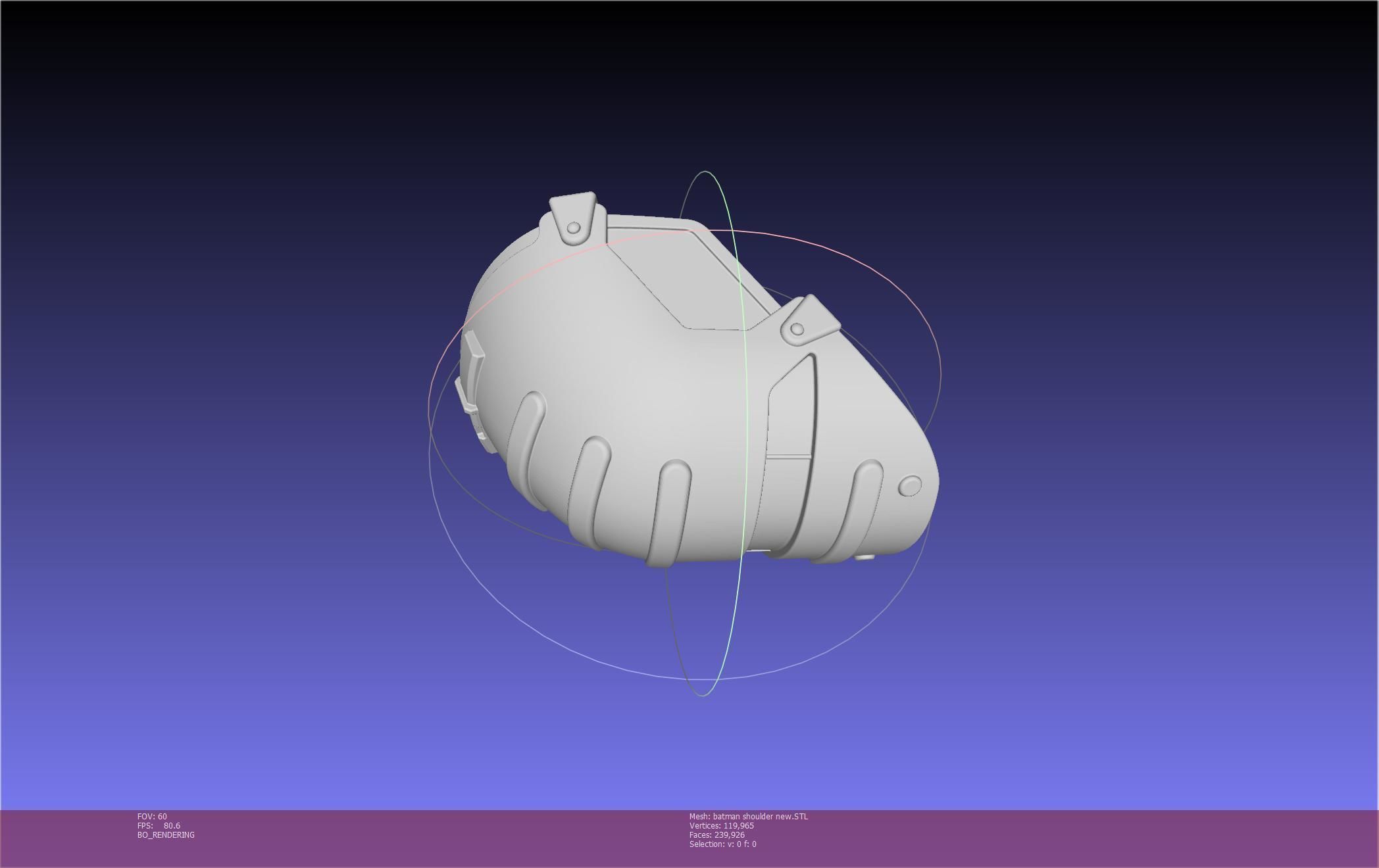 New Batman Shoulder Final Updated Printable Model 3D print model_35