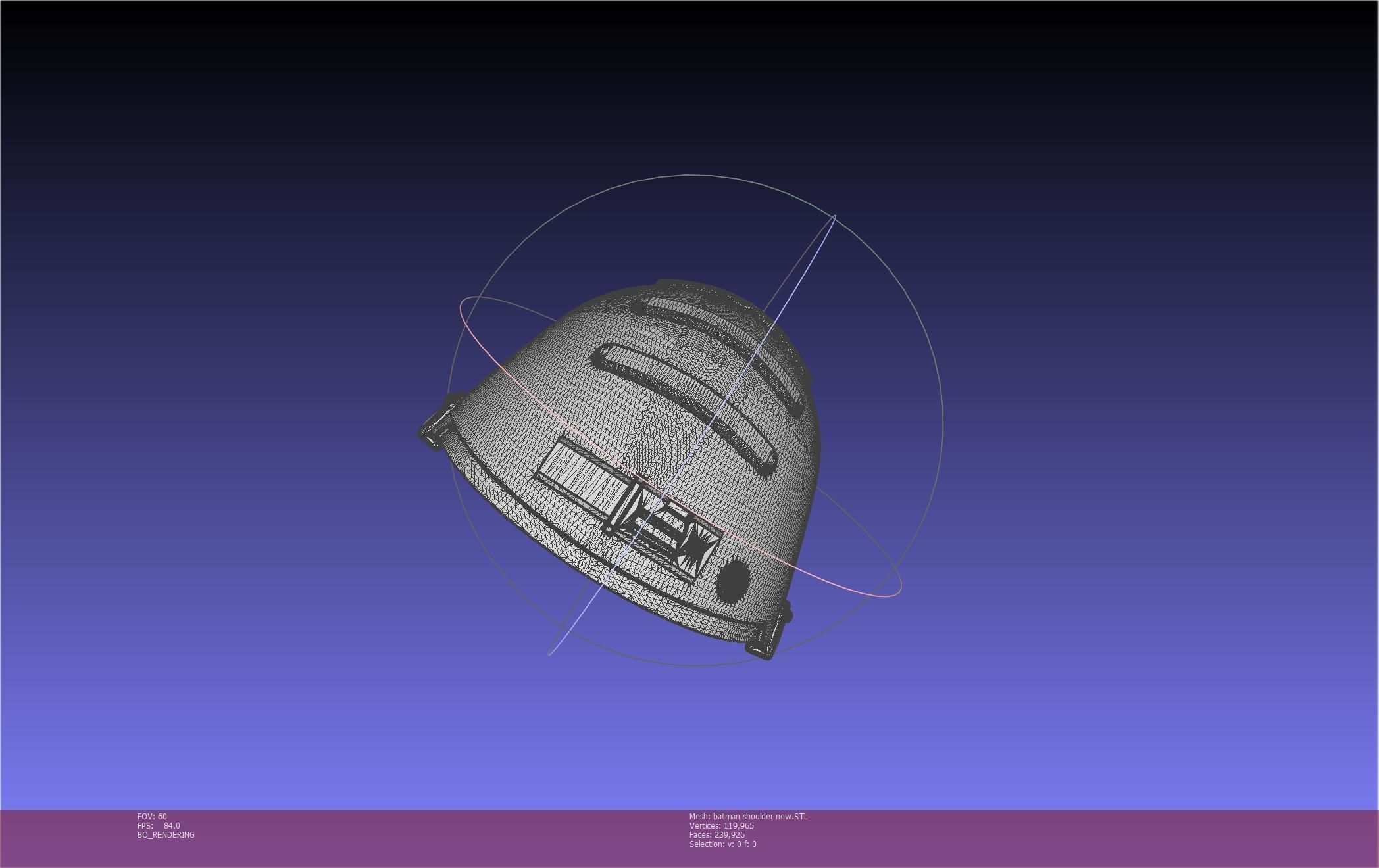 New Batman Shoulder Final Updated Printable Model 3D print model_106