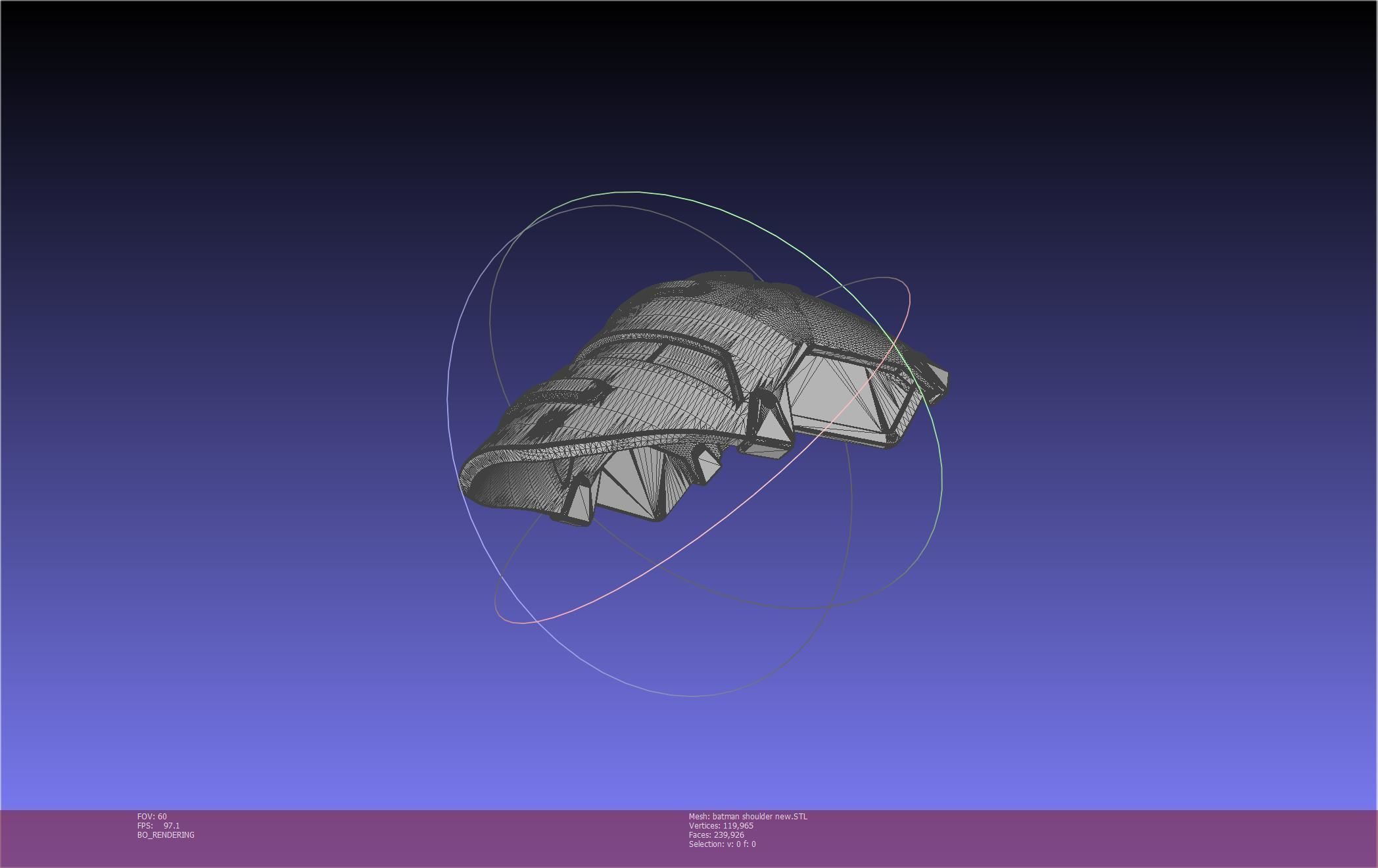 New Batman Shoulder Final Updated Printable Model 3D print model_108