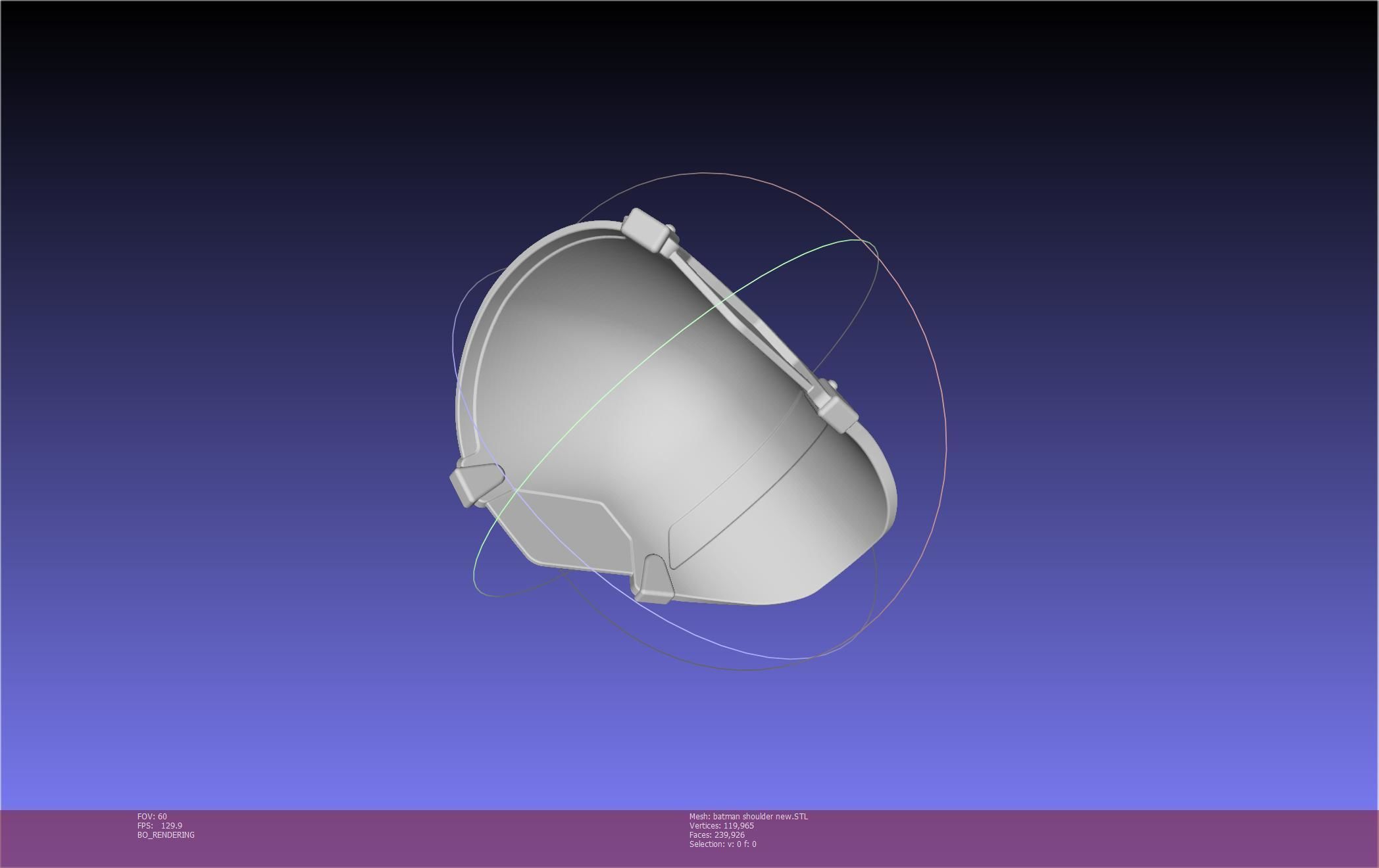 New Batman Shoulder Final Updated Printable Model 3D print model_75