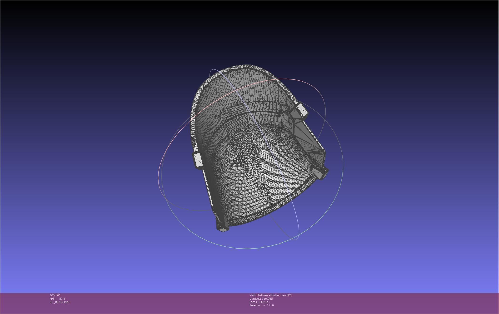 New Batman Shoulder Final Updated Printable Model 3D print model_100